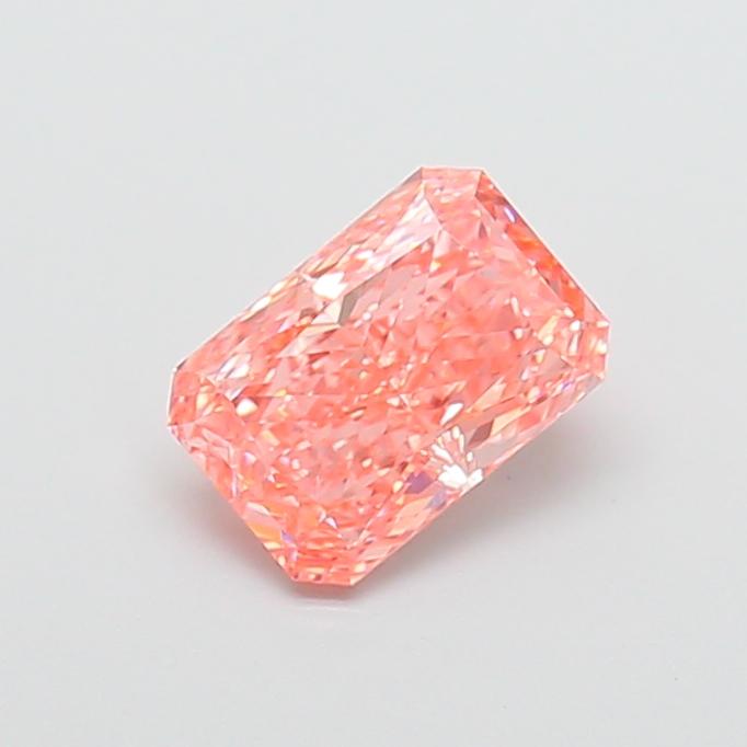 1.90 Ct. Fancy Vivid  Pink Radiant Lab Grown Diamond