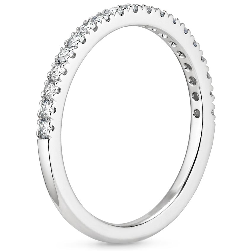 18K White Gold Bliss Diamond Ring (1/5 ct. tw.), large side view