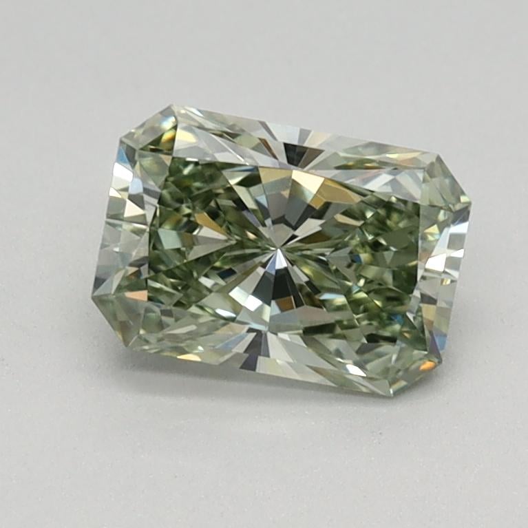 0.70 Ct. Fancy Intense Green Radiant Lab Grown Diamond