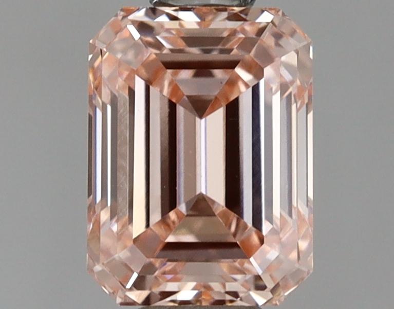 1.00 Ct. Fancy Intense Pink Emerald Lab Grown Diamond