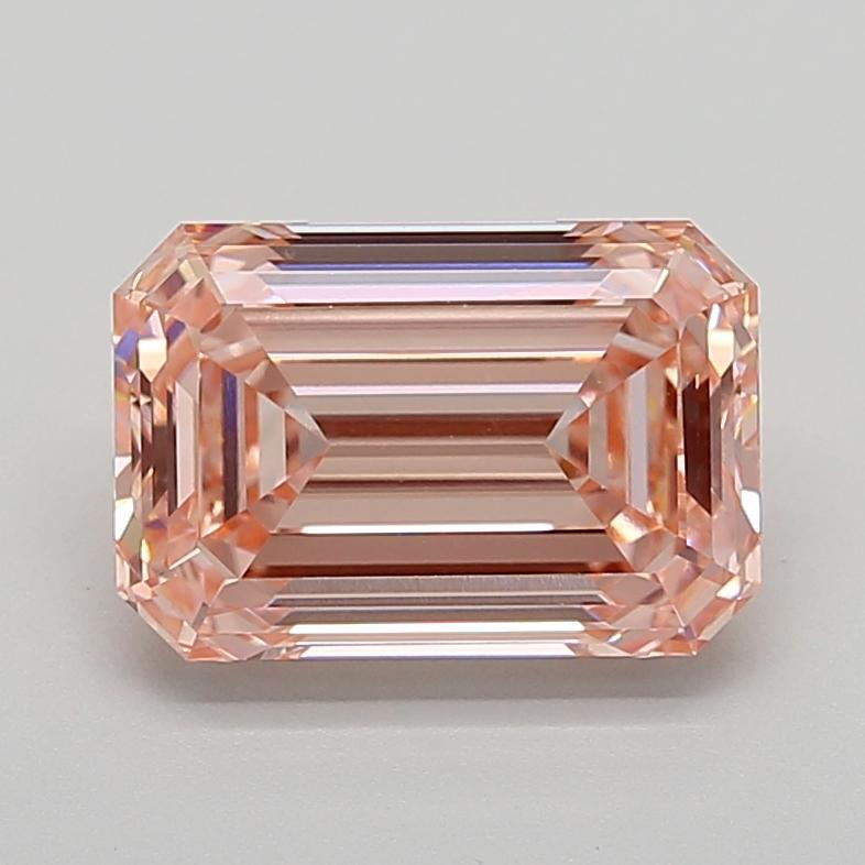 4.00 Ct. Fancy Intense  Pink Emerald Lab Grown Diamond
