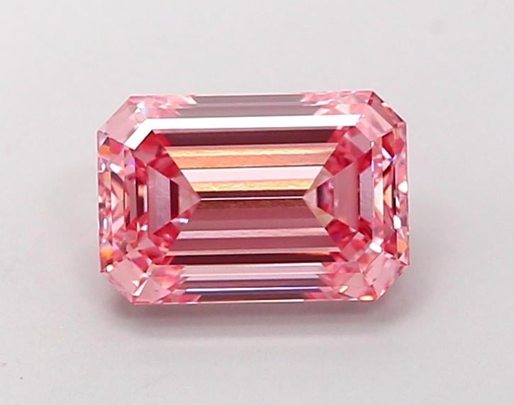 1.43 Ct. Fancy Intense  Pink Emerald Lab Grown Diamond