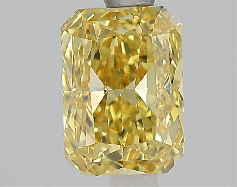 1.54 Ct. Fancy Vivid Yellow Yellow Radiant Lab Grown Diamond