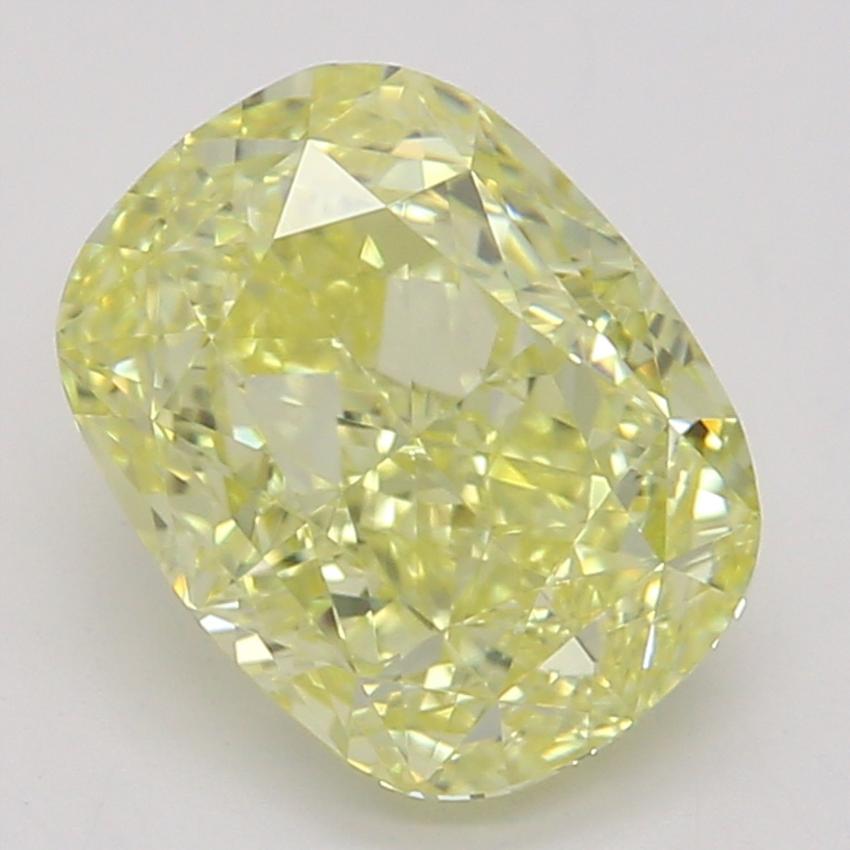 1.20 Ct. Fancy Intense Yellow Cushion Diamond