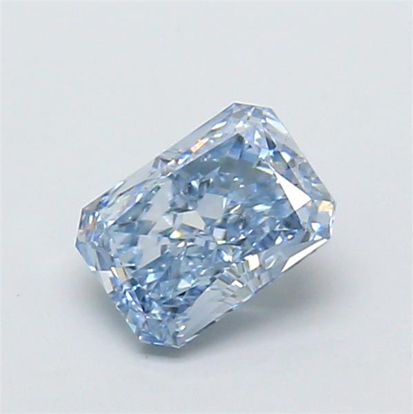 1.01 Ct. Fancy Intense Blue Radiant Lab Grown Diamond