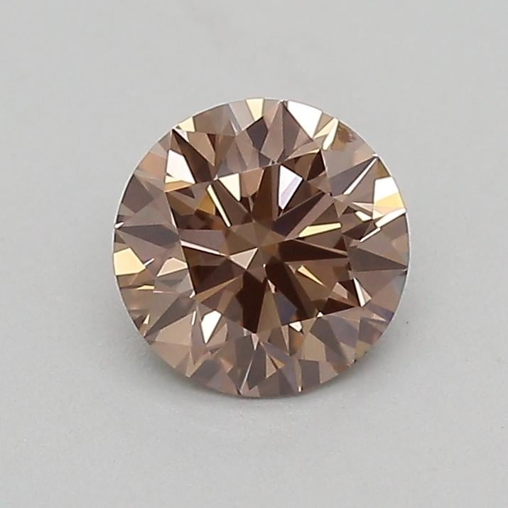 0.40 Ct. Fancy  Brown Round Lab Grown Diamond