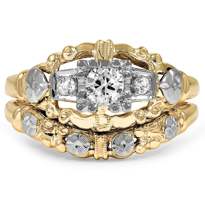 Retro Diamond Vintage Ring
