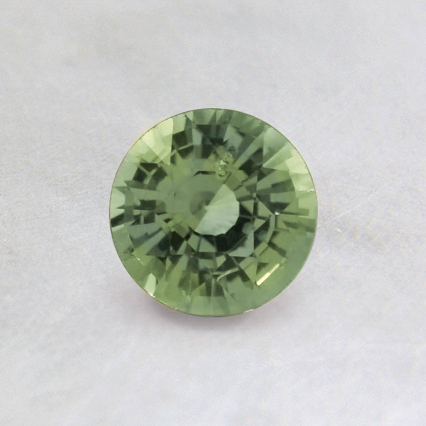 5mm Green Round Sapphire
