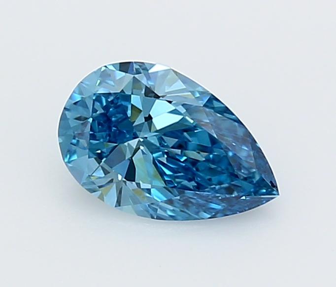 1.02 Ct. Fancy Vivid  Blue Pear Lab Grown Diamond