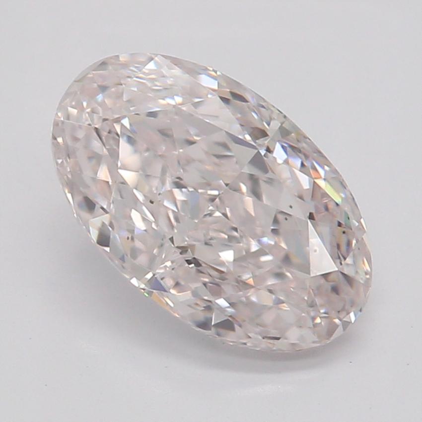 1.01 Ct. Very Light Pink Oval Diamond