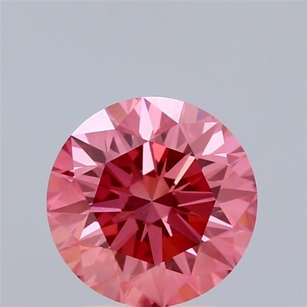 2.14 Ct. Fancy Vivid  Pink Round Lab Grown Diamond