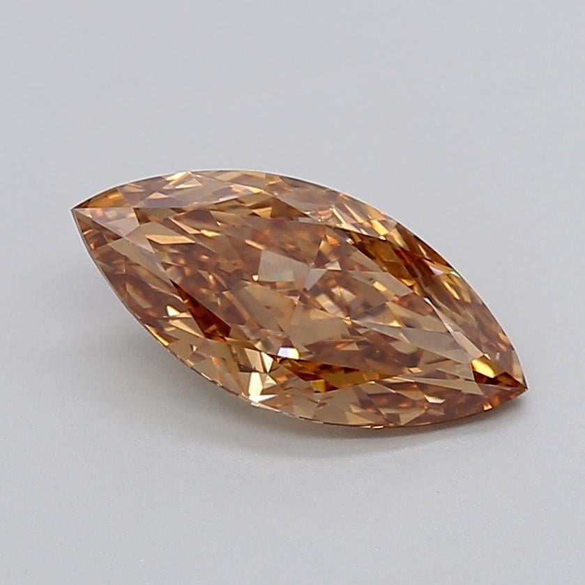 2.01 Ct. Light  Brown Marquise Lab Grown Diamond