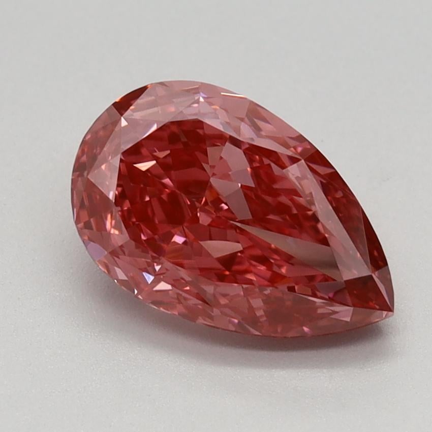 1.47 Ct. Fancy Vivid Pink Pear Lab Grown Diamond