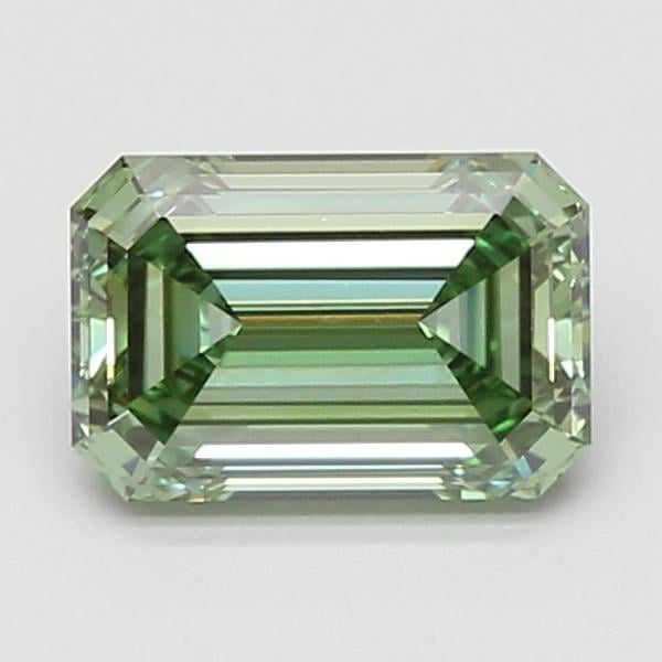 1.58 Ct. Fancy Vivid Green Emerald Lab Grown Diamond