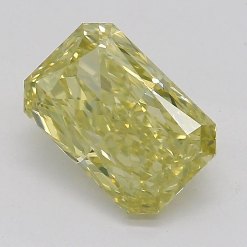 0.62 Ct. Fancy Intense Yellow Radiant Diamond
