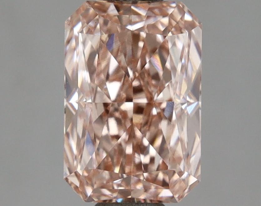 1.49 Ct. Fancy Intense Pink Radiant Lab Grown Diamond
