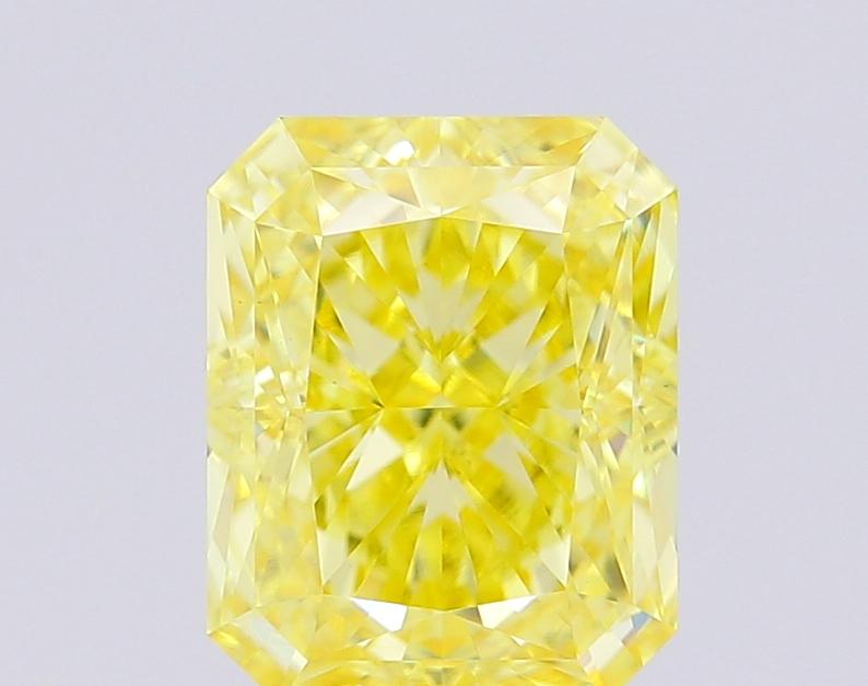 2.04 Ct. Fancy Intense Yellow Radiant Lab Grown Diamond