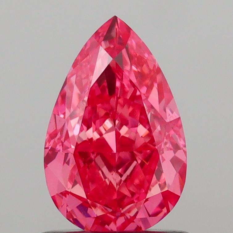 1.00 Ct. Fancy Vivid Pink Pear Lab Grown Diamond