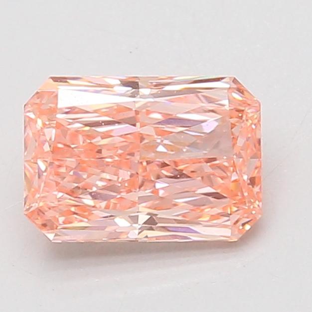 1.71 Ct. Fancy Vivid Pink Radiant Lab Grown Diamond