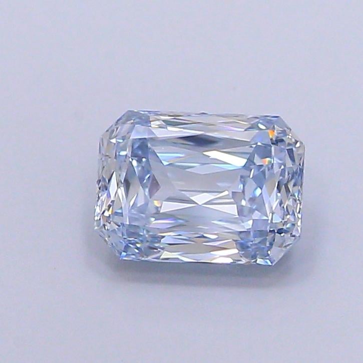 1.34 Ct. Fancy Light  Blue Radiant Lab Grown Diamond