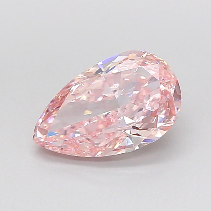 1.82 Ct. Fancy Intense Pink Pear Lab Grown Diamond