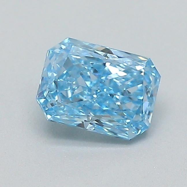 0.29 Ct. Fancy Vivid  Blue Radiant Lab Grown Diamond