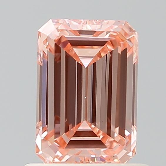 1.01 Ct. Fancy Intense Pink Emerald Lab Grown Diamond