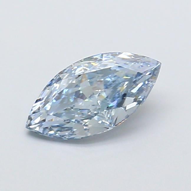 1.03 Ct. Fancy Intense  Blue Marquise Lab Grown Diamond