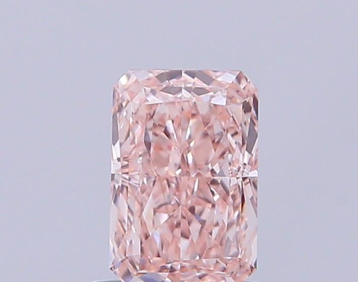 0.96 Ct. Fancy Brown Pink Radiant Lab Grown Diamond