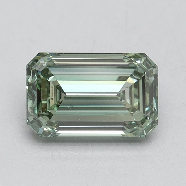 1.04 Ct. Fancy Intense Green Emerald Lab Grown Diamond