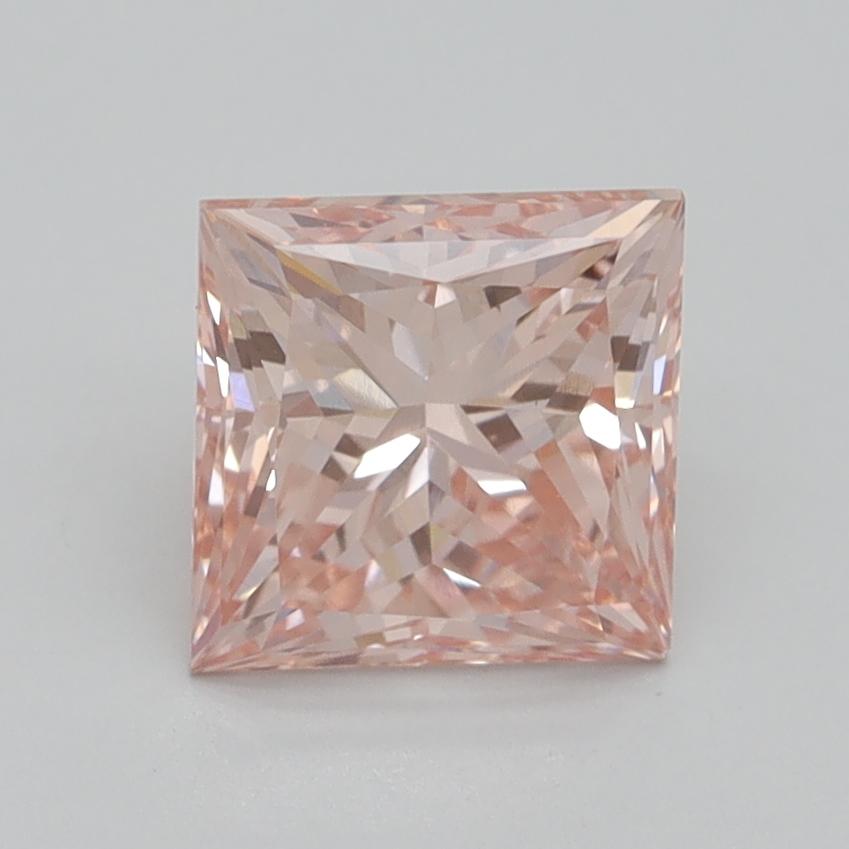 1.80 Ct. Fancy Intense Pink Princess Lab Grown Diamond