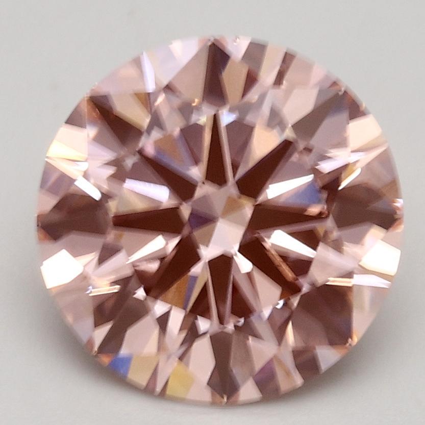 2.31 Ct. Fancy Intense Pink Round Lab Grown Diamond
