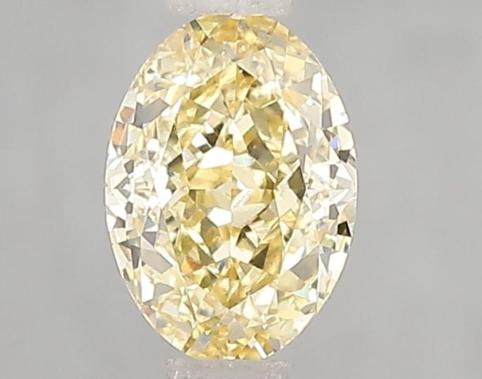 1.00 Ct. Fancy Intense Yellow Oval Lab Grown Diamond