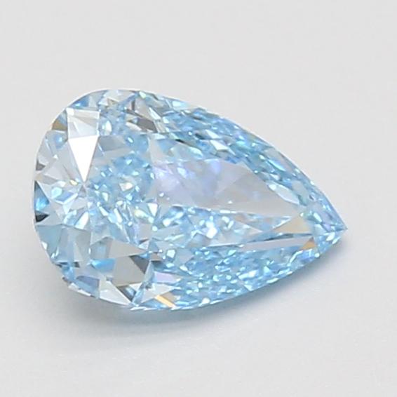 1.00 Ct. Fancy Vivid Blue Pear Lab Grown Diamond
