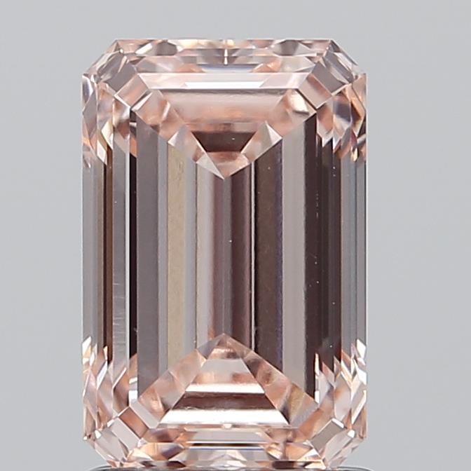 1.58 Ct. Fancy Intense Pink Emerald Lab Grown Diamond