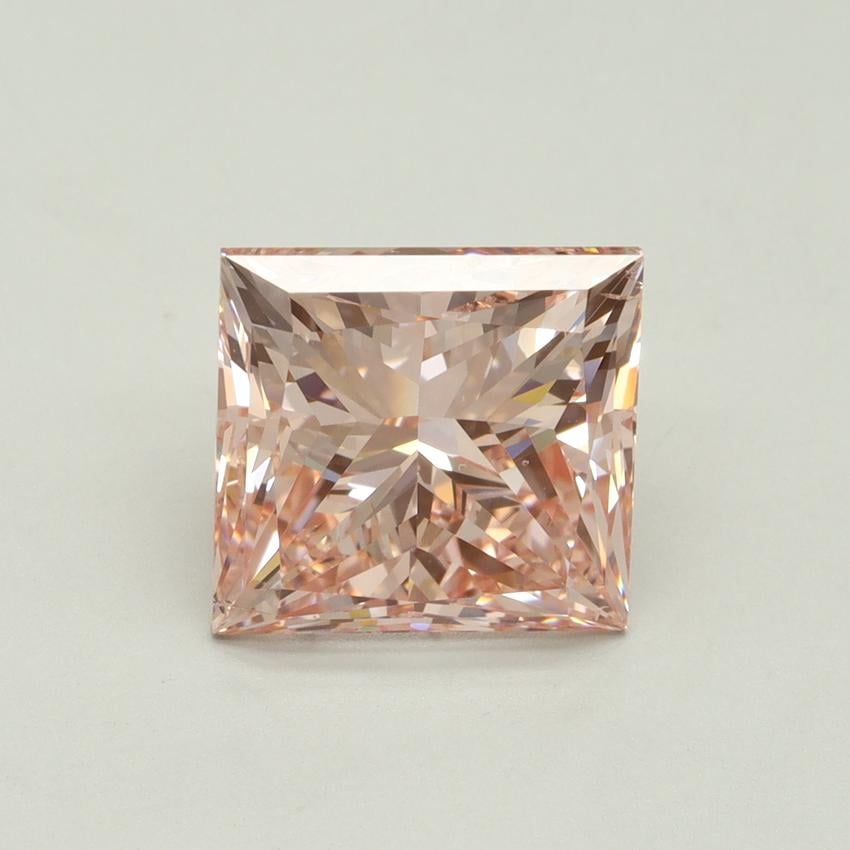 5.01 Ct. Fancy Intense Pink Princess Lab Grown Diamond