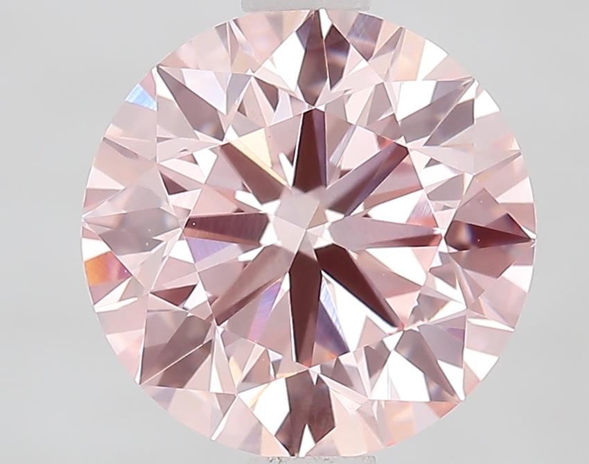 1.93 Ct. Fancy Intense Pink Round Lab Grown Diamond