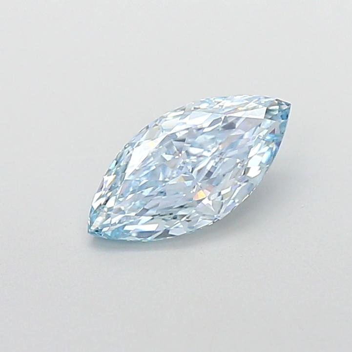1.21 Ct. Fancy Intense  Blue Marquise Lab Grown Diamond