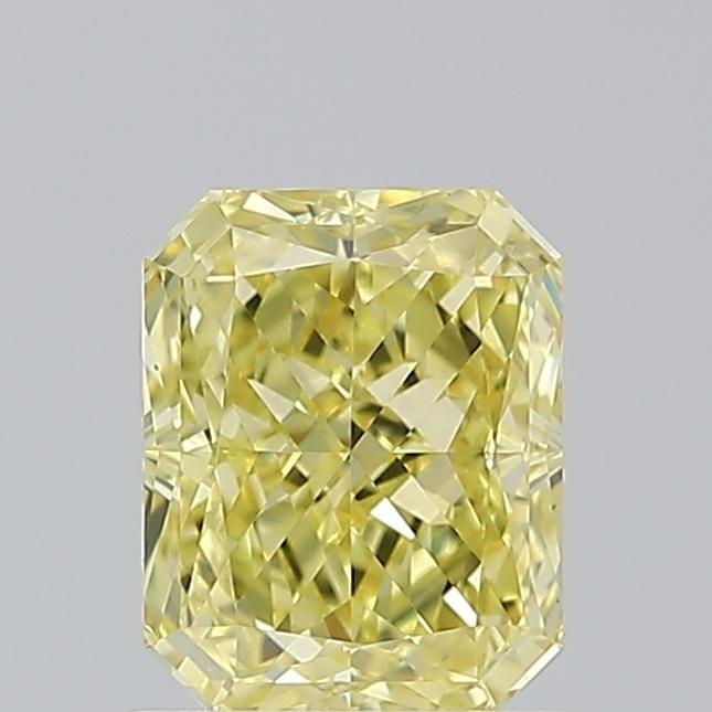 1.05 Ct. Fancy Intense  Yellow Radiant Diamond