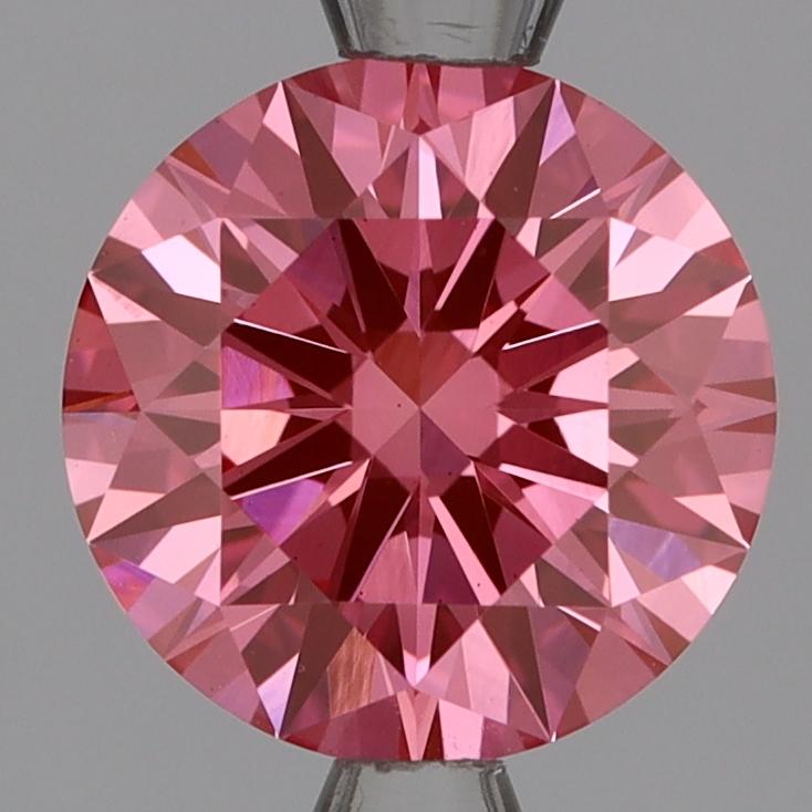 2.05 Ct. Fancy Vivid Pink Round Lab Grown Diamond
