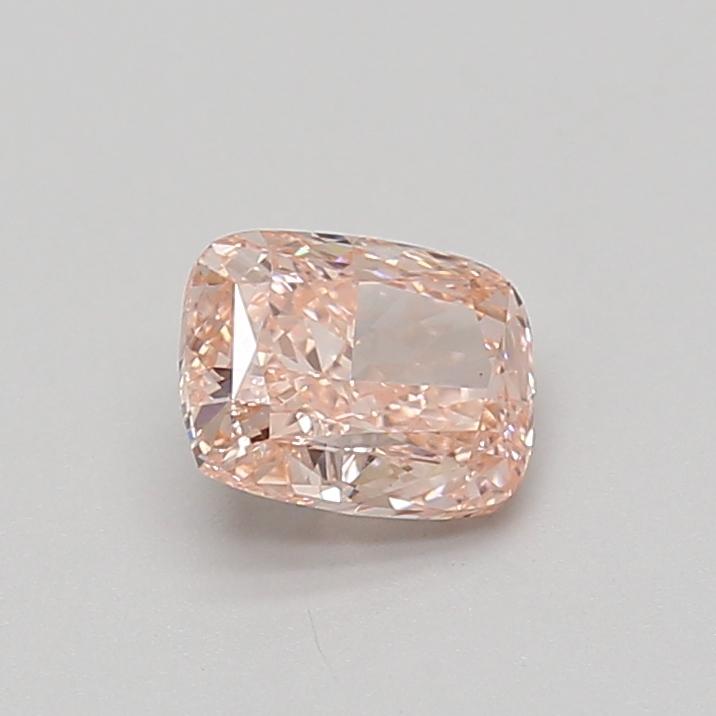 0.98 Ct. Fancy Vivid Pink Cushion Lab Grown Diamond