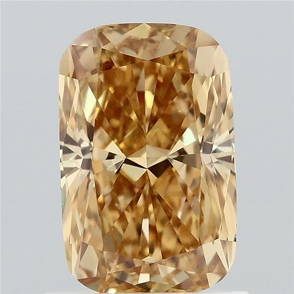 1.16 Ct. Fancy Intense Yellow Cushion Lab Grown Diamond