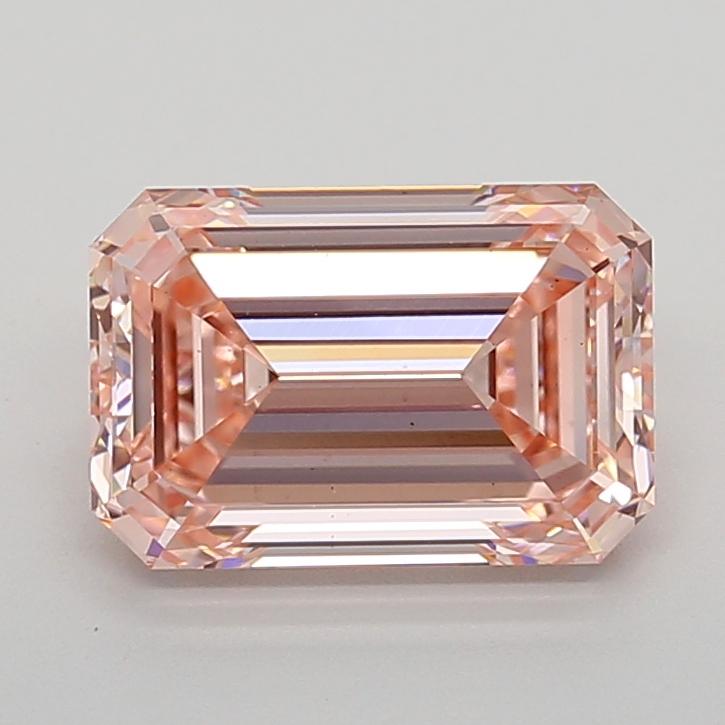 3.53 Ct. Fancy Intense  Pink Emerald Lab Grown Diamond
