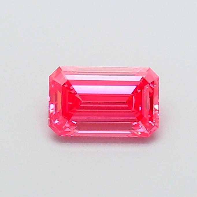 1.67 Ct. Fancy Vivid  Pink Emerald Lab Grown Diamond