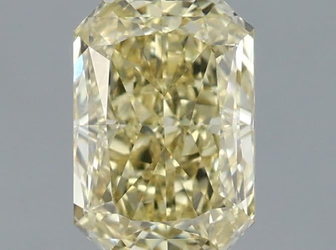 1.07 Ct. Fancy Yellow Radiant Lab Grown Diamond