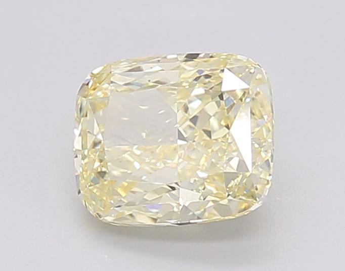 1.26 Ct. Fancy Intense Yellow Cushion Lab Grown Diamond