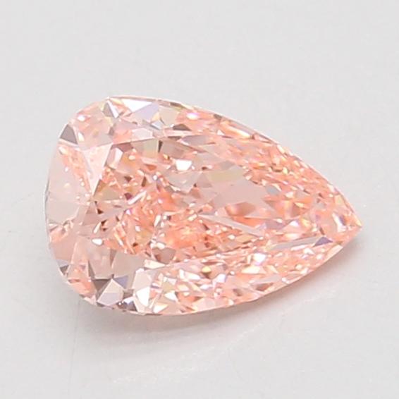 1.02 Ct. Fancy Vivid Pink Pear Lab Grown Diamond