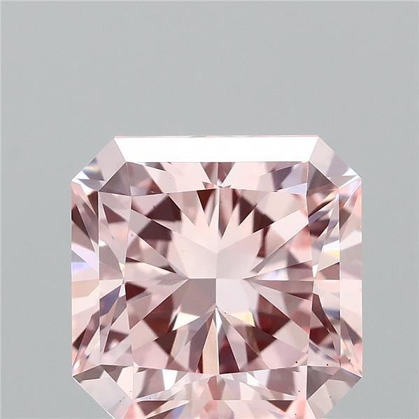 2.02 Ct. Fancy Intense  Pink Radiant Lab Grown Diamond
