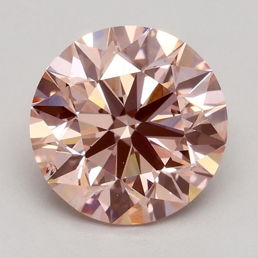 1.80 Ct. Fancy Pink Round Lab Grown Diamond