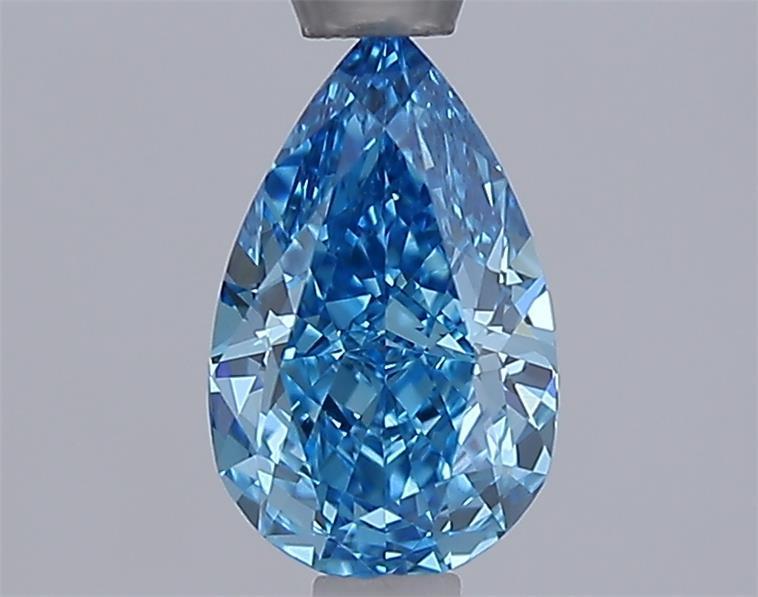 1.00 Ct. Fancy Vivid Blue Blue Pear Lab Grown Diamond